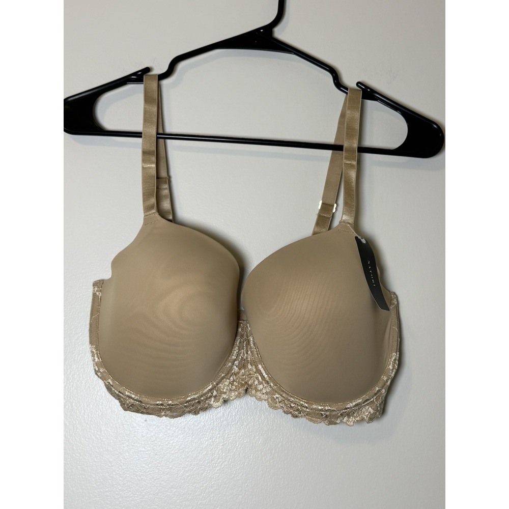 Natori 34G Renew Contour Molded Underwire T-Shirt Bra NWT 731233 Cafe